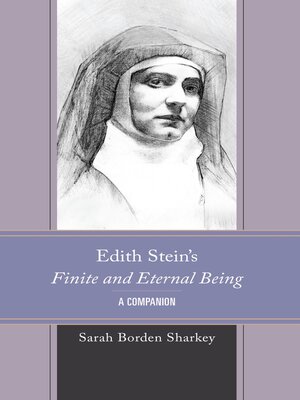 cover image of Edith Stein's Finite and Eternal Being